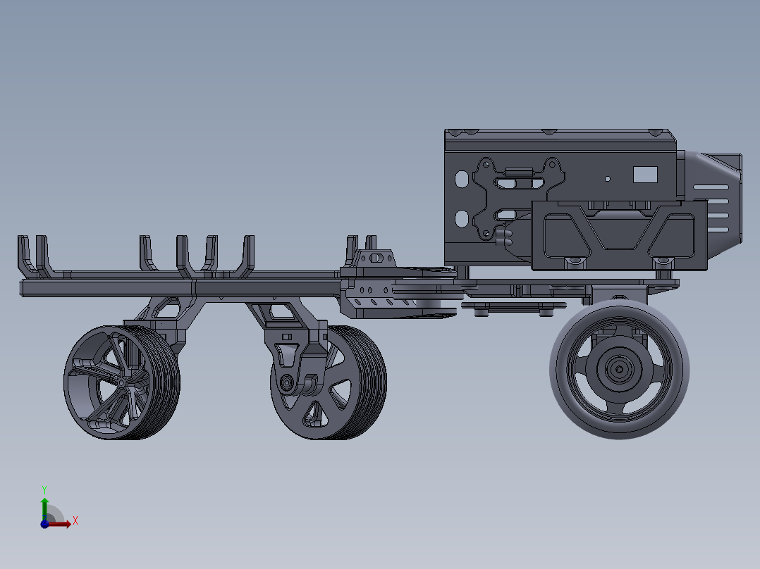 漫游者探索者原型机--SW STP前视图