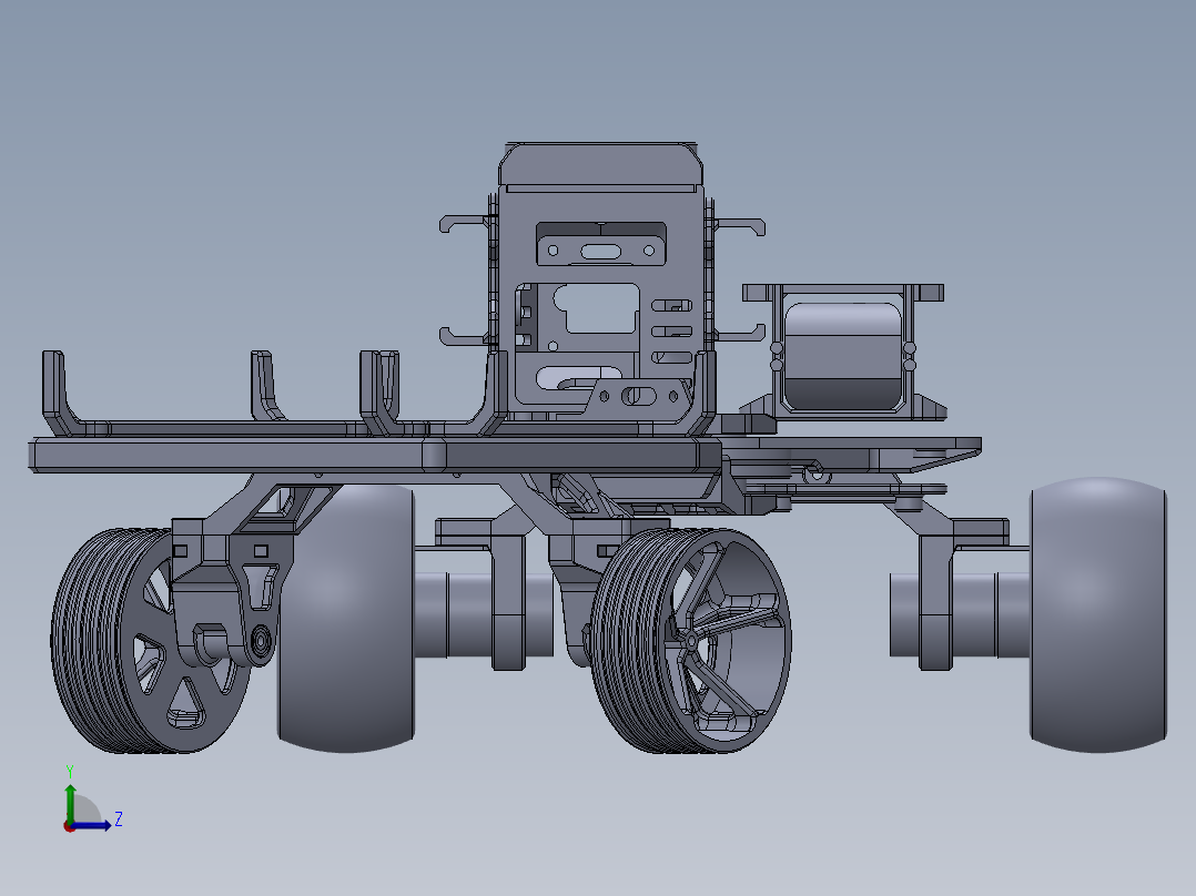 漫游者探索者原型机--SW STP左视图