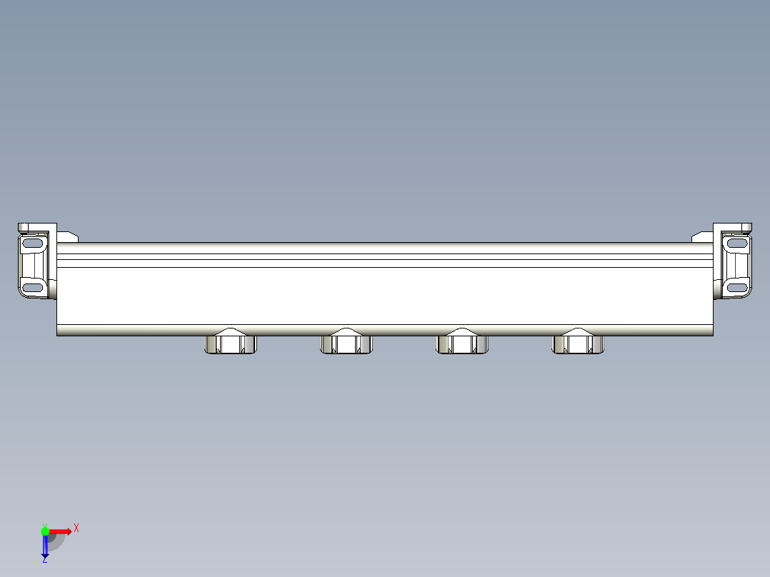 基恩士SJ-H036C_kc图纸模型俯视图