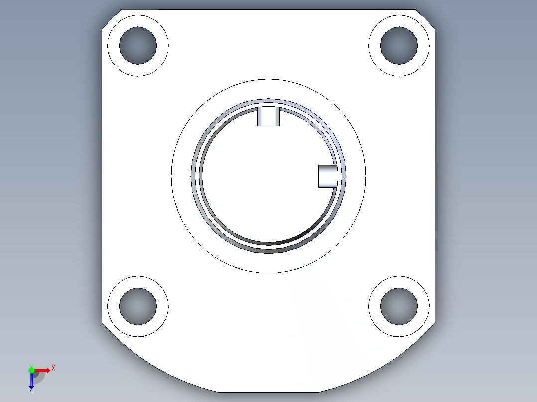 KOSMEKLT0550-GL-F多系列多零件图纸模型多系列多零件图纸模型俯视图