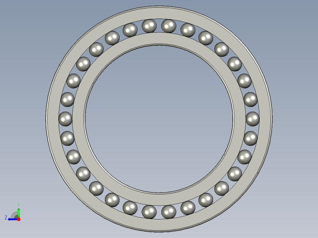 深沟球轴承16052右视图
