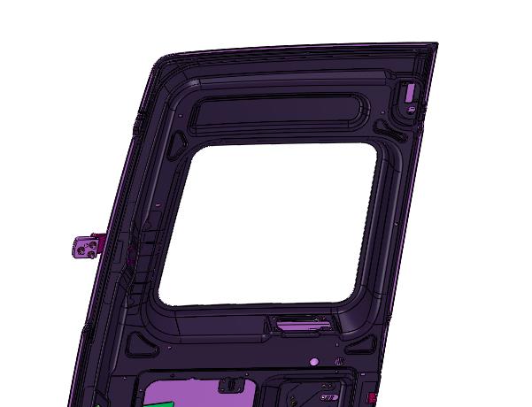 手推式车门钣金