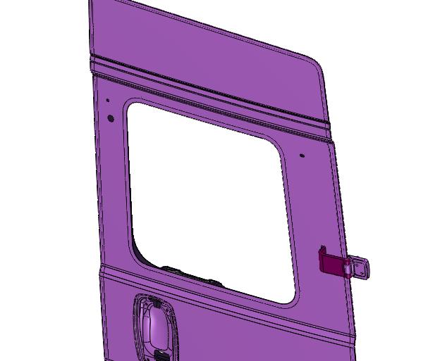 手推式车门钣金