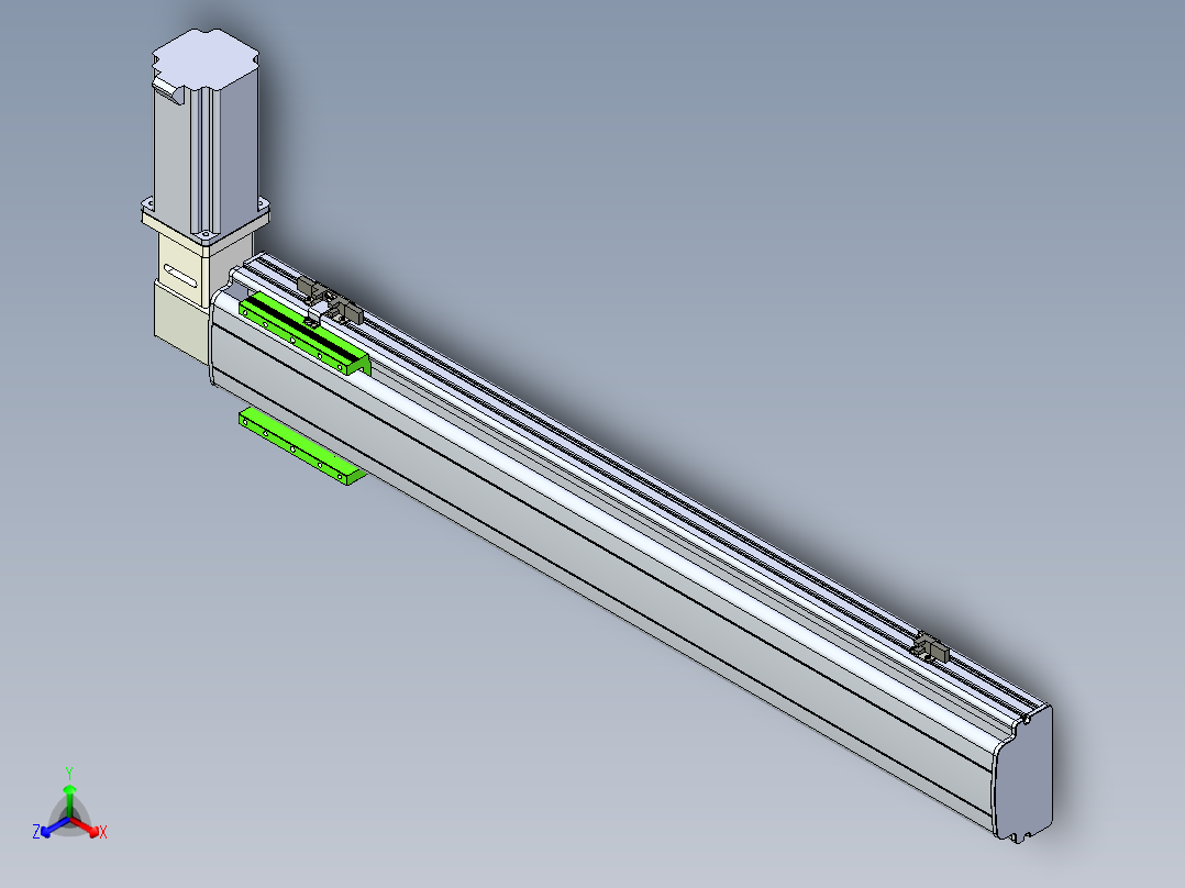 同步带滑台-半封闭B13-L90-S750-R-Z86-D3