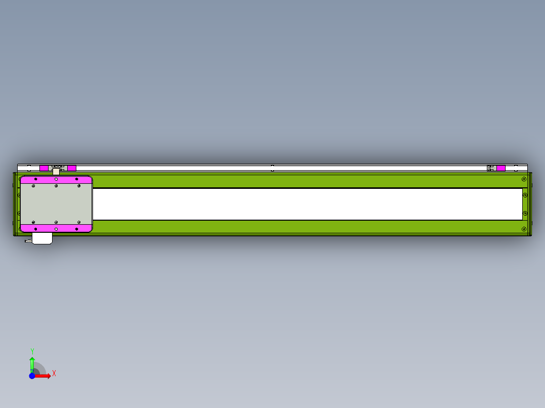 威洛博LC系列3d模型模组LC14S1Y-S950前视图