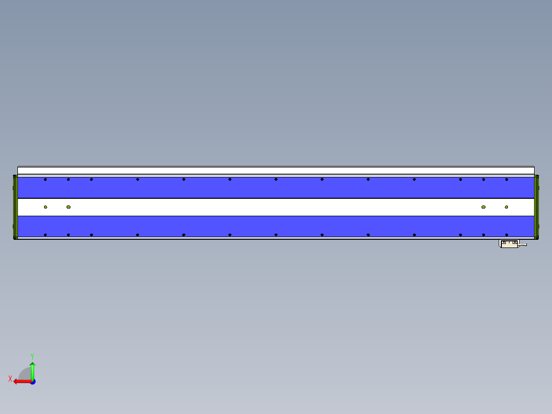 威洛博LC系列3d模型模组LC14S1Y-S950后视图