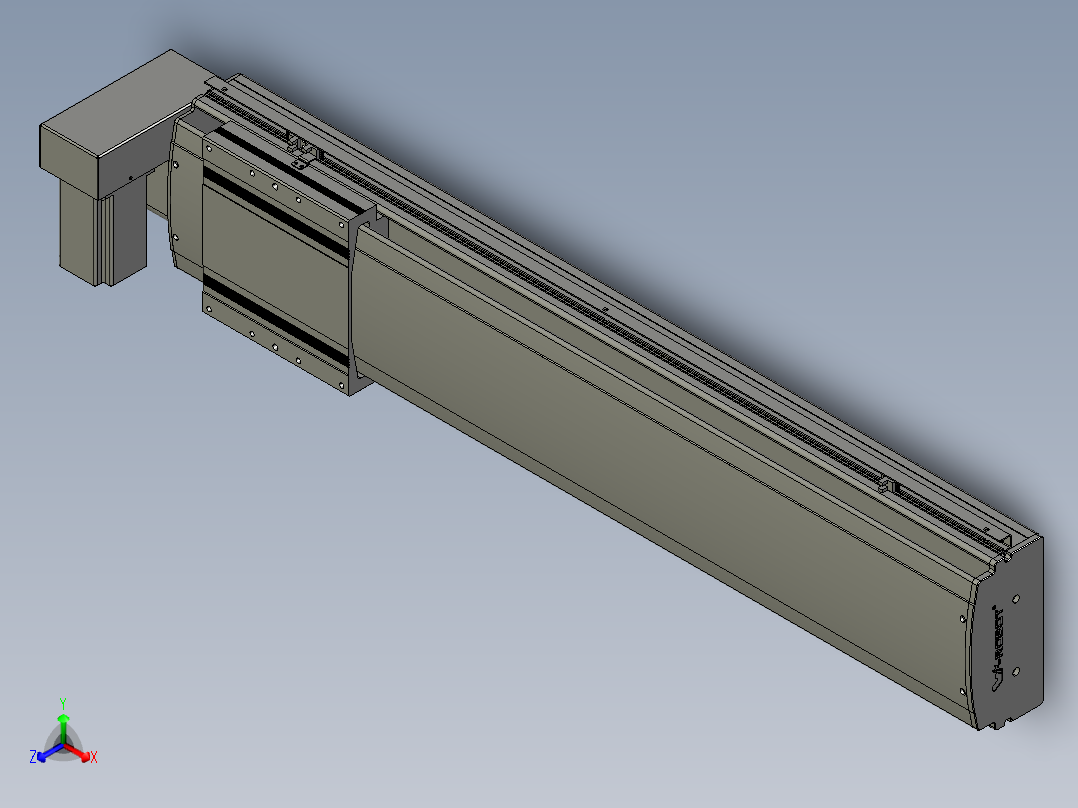 威洛博VBF22-S850-BRU正等轴测图