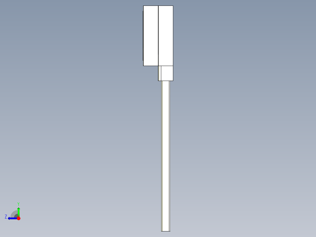 接近传感器CSF20-E10右视图