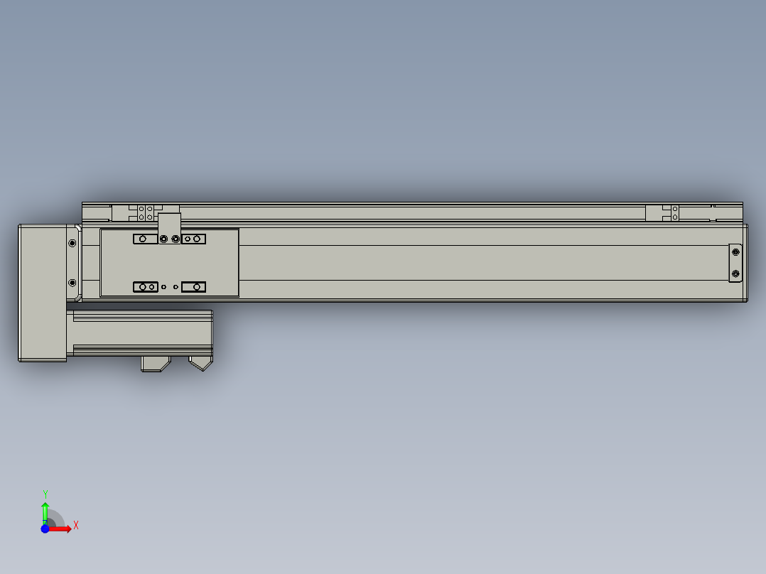 VF丝杆传动-一般环境VT6-S400-BL前视图