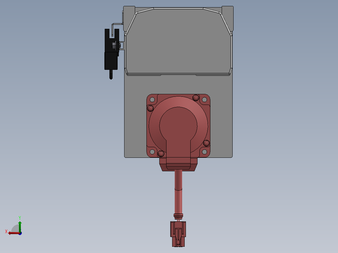 精密模组MY100-T10-200L-BM-P20B-C4-C后视图