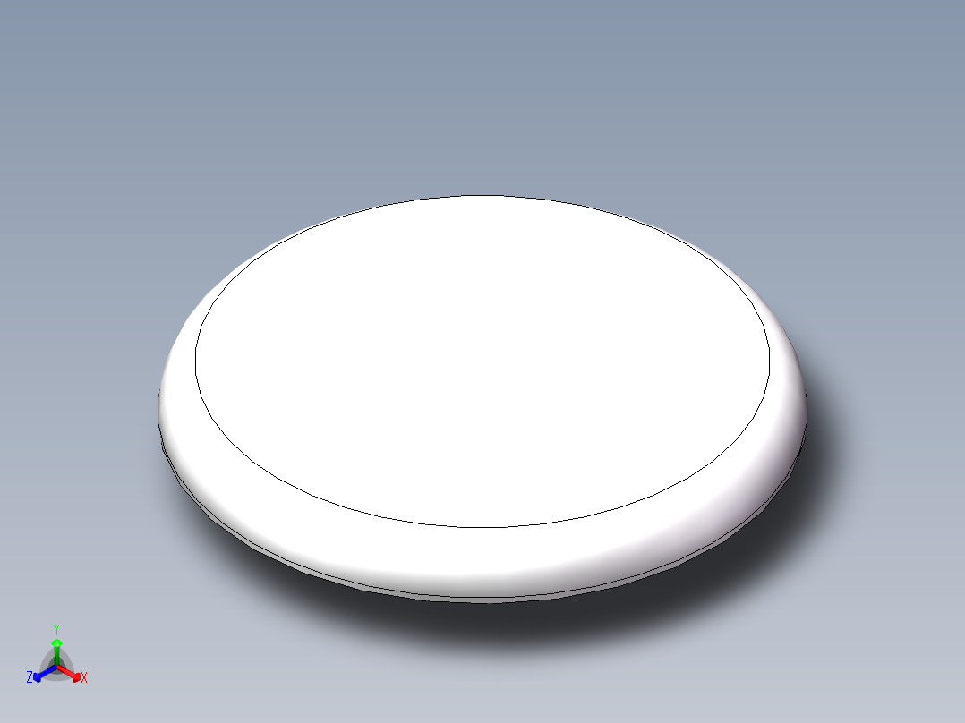 THA碟形封头DN3500正等轴测图