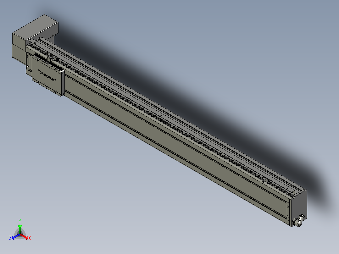 威洛博VBC12-S1000-BRD-P40正等轴测图