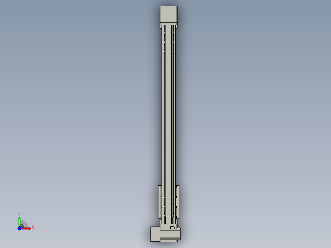 欧规系列-GB8-L96-S850-BLD-P40-MS3前视图