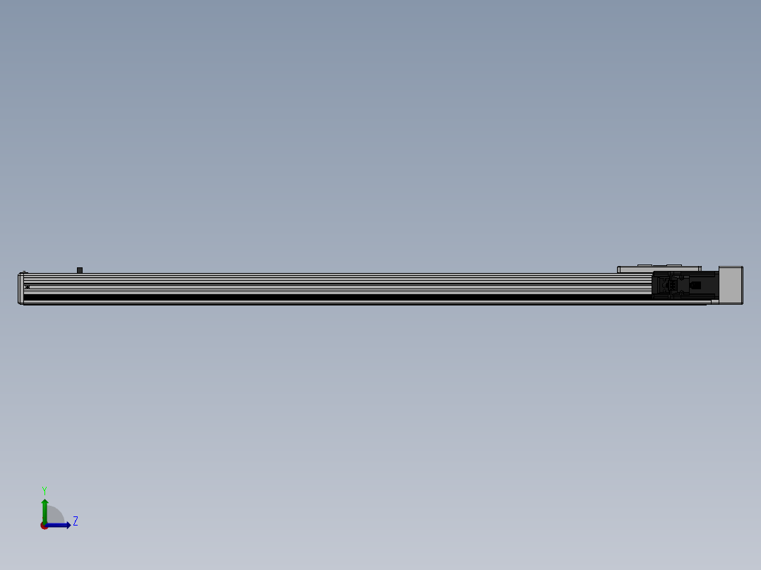 精密模组MY60-T10-800L-BR-P10B-C4-C左视图
