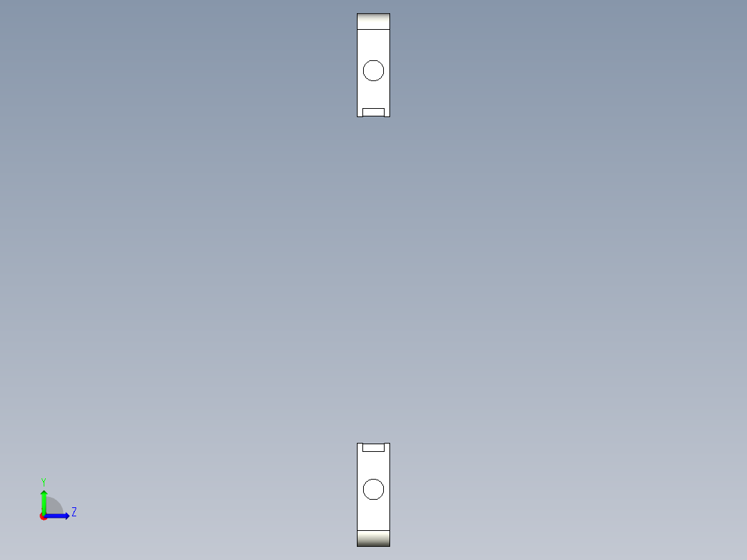 矩阵光纤_对射型FT-S14左视图