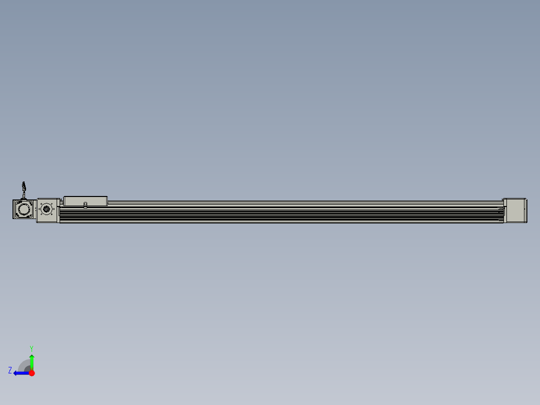 威洛博直线电机模组EB16-L208-S1900-BR-ZP75-MS3-5K右视图