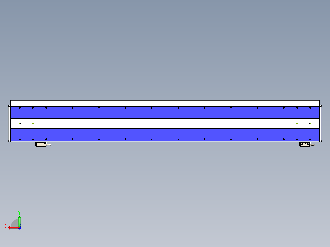 威洛博LC系列3d模型模组2LC14S1Y-S800后视图