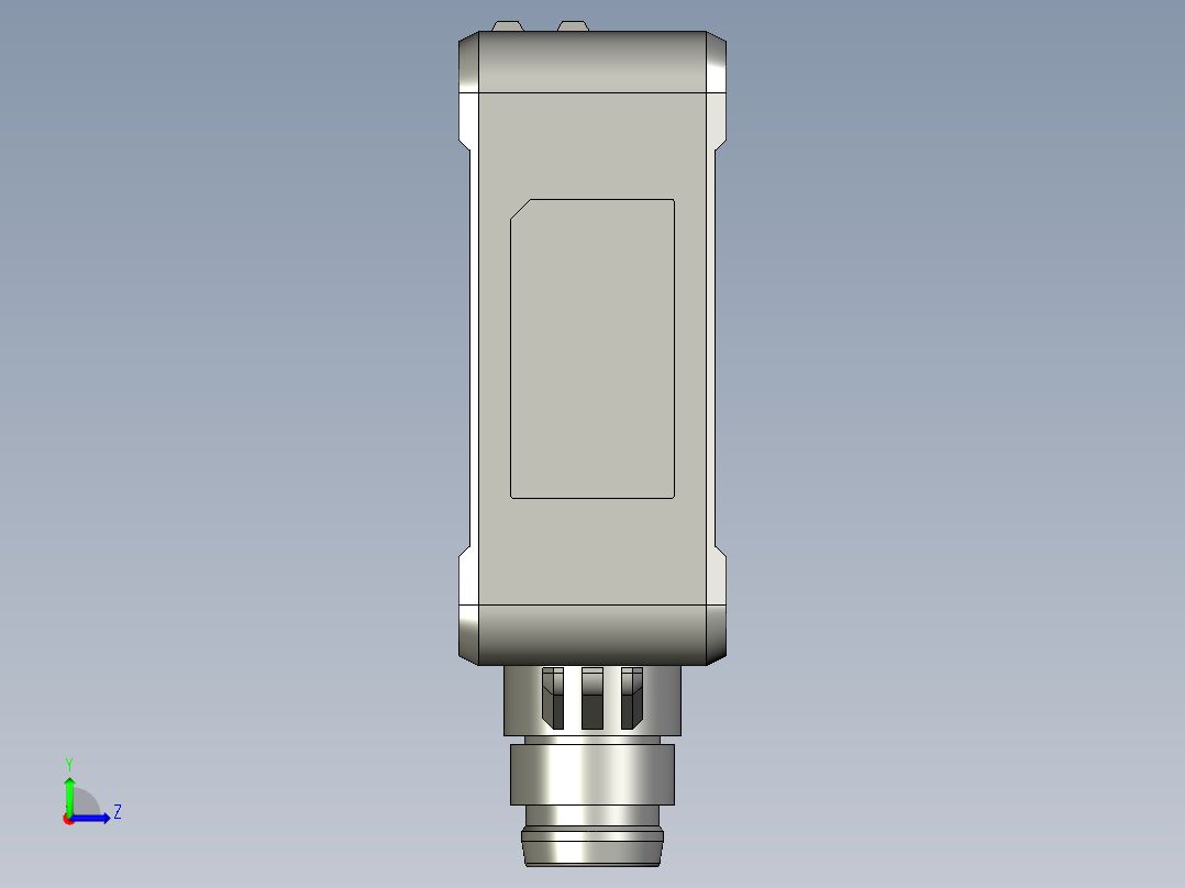 基恩士PZ-G41C_42C_kc图纸模型左视图