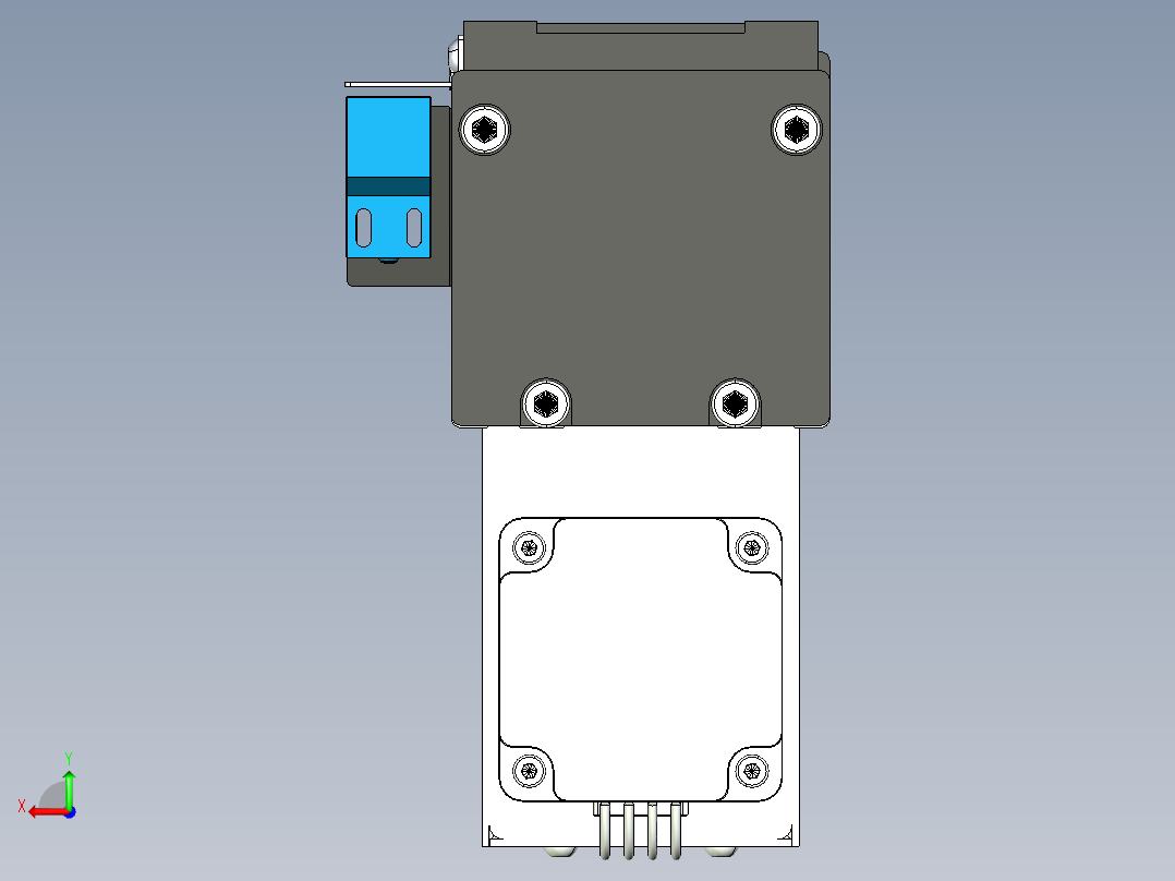 模组FSL80 E200 10C7-BD-B60后视图