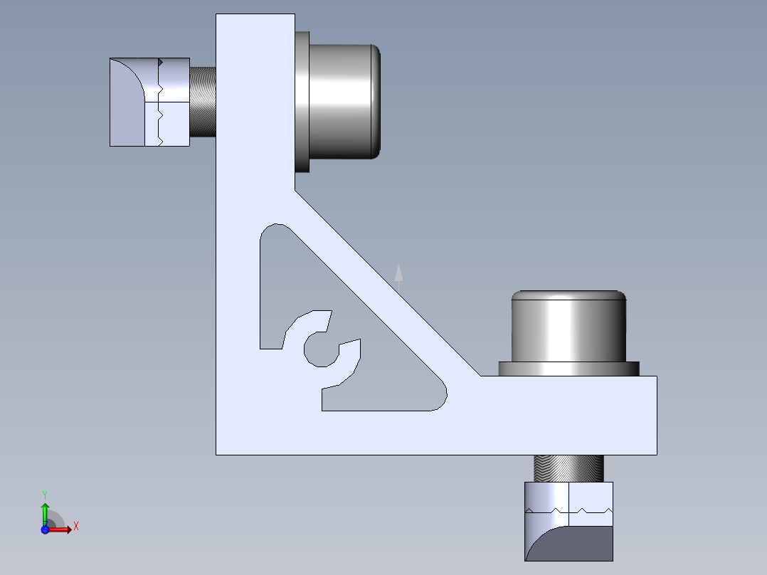铝型材及其附件3.31.50.45.180.ST左视图