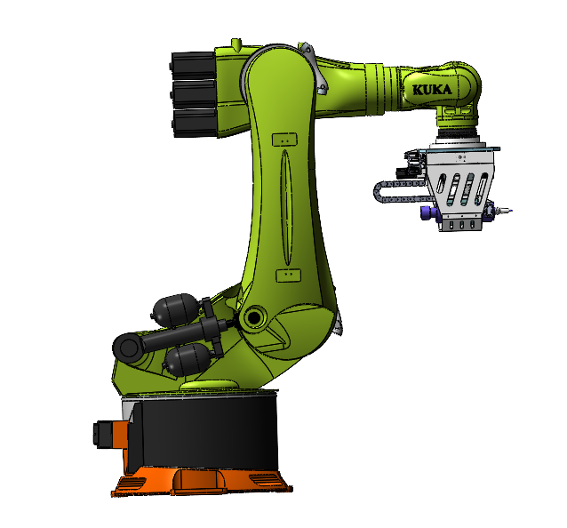 KUKA机器人铣削末端执行器