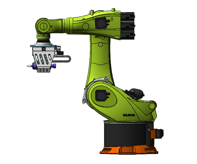 KUKA机器人铣削末端执行器