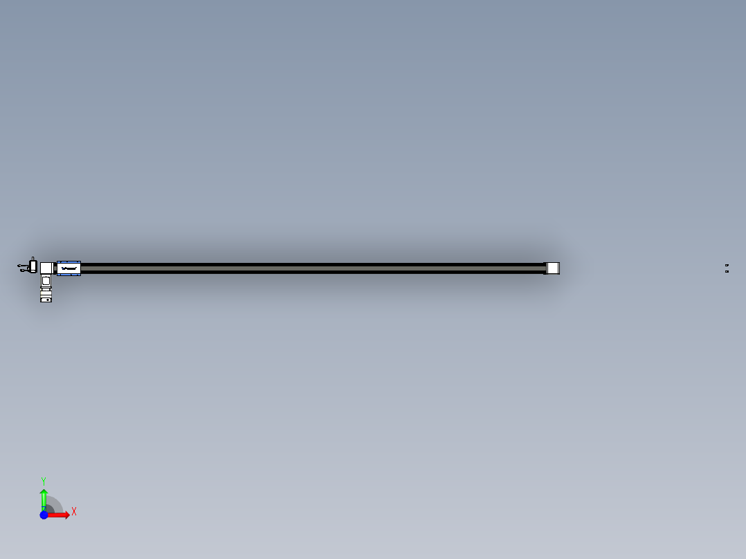 威洛博LB.GB同步带传动--欧规系列GB8-L192-S3550-BL-P75-K前视图