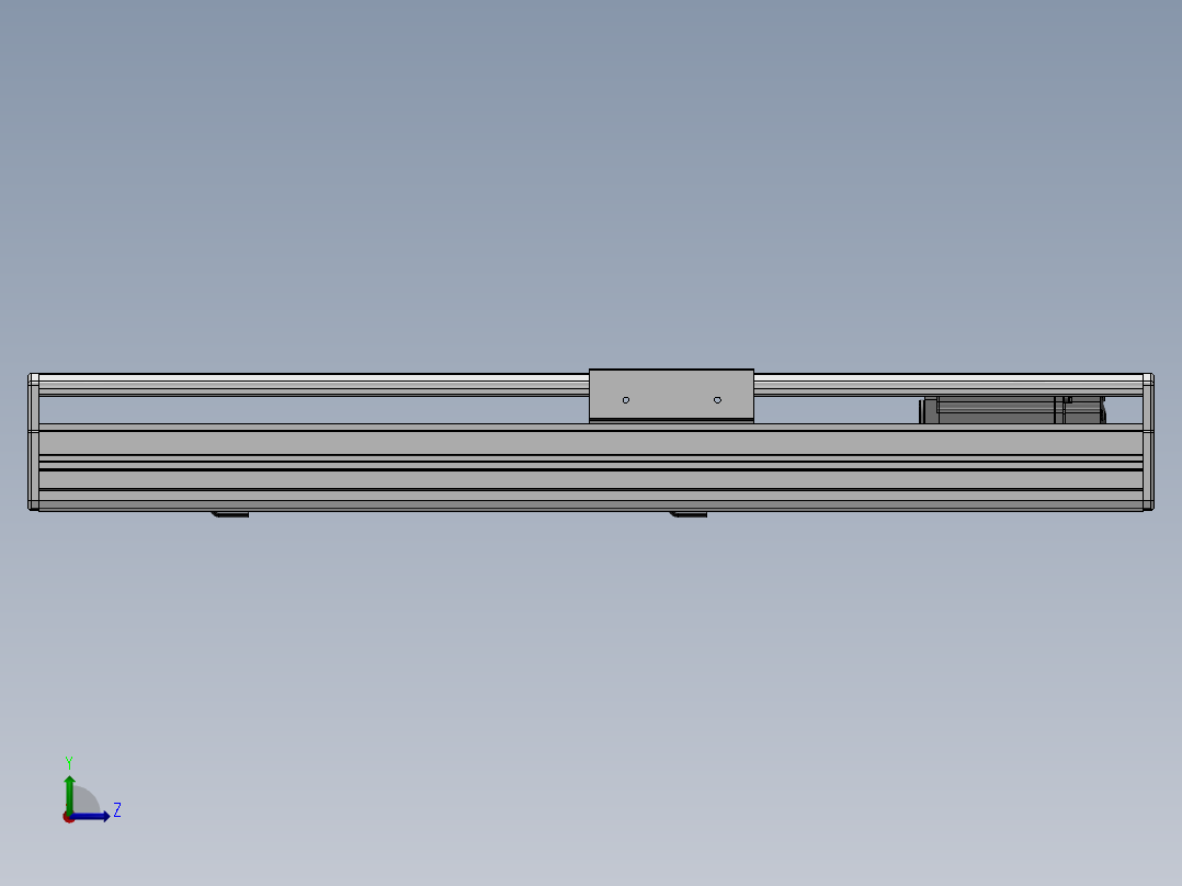 精密模组MY130-T10-250L-M-P20B-C4-C左视图