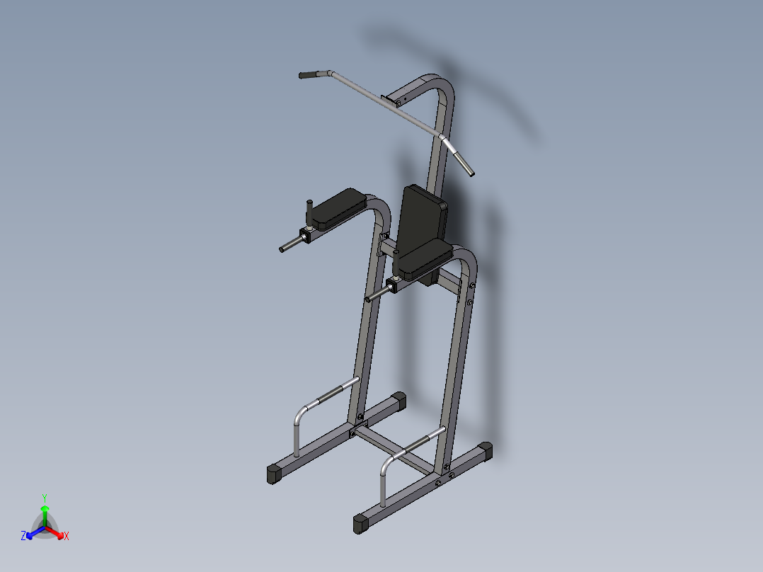 Body-Solid力量健身器械3D数模图纸 STP格式