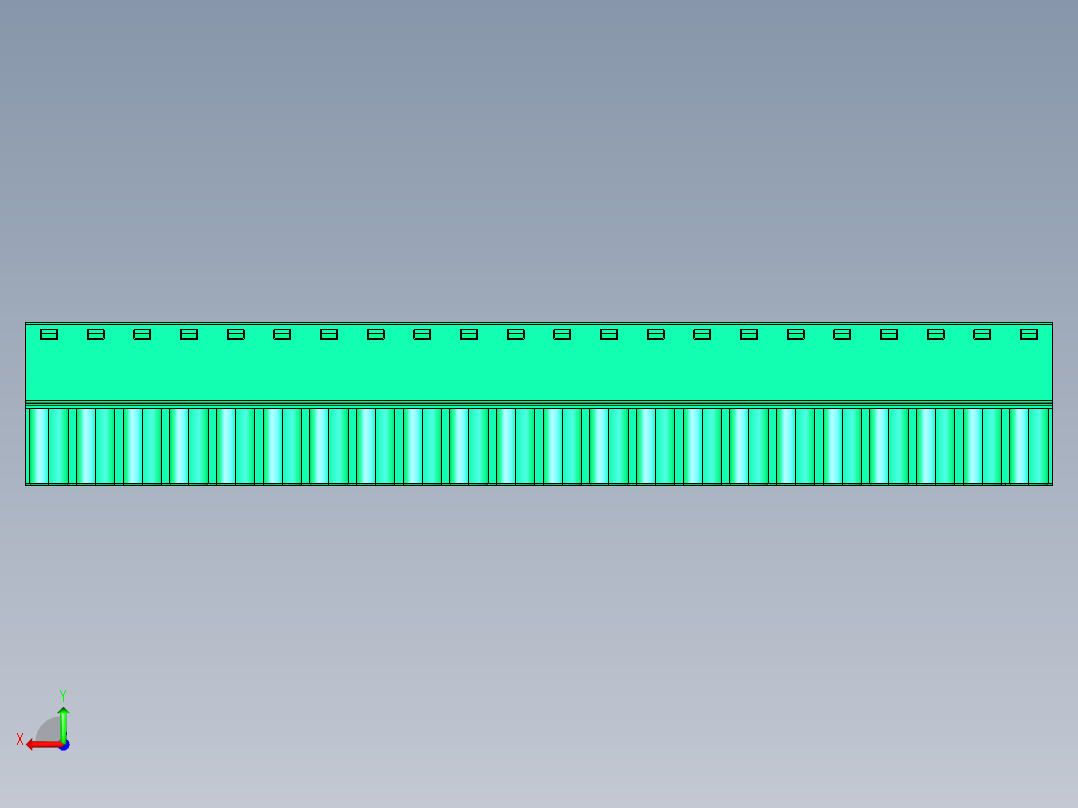 DEGSON 2EDG 系列 5.0mm 可插拔接线端子组-2EDGK-5.0-22P-14-00AH后视图
