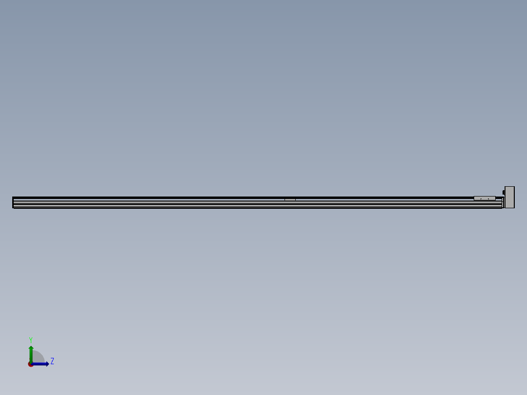 精密模组MT140-L110-2900-LU-M40-C4左视图