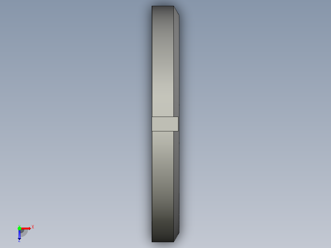 SKF轴承配件3D模型IGS格式俯视图