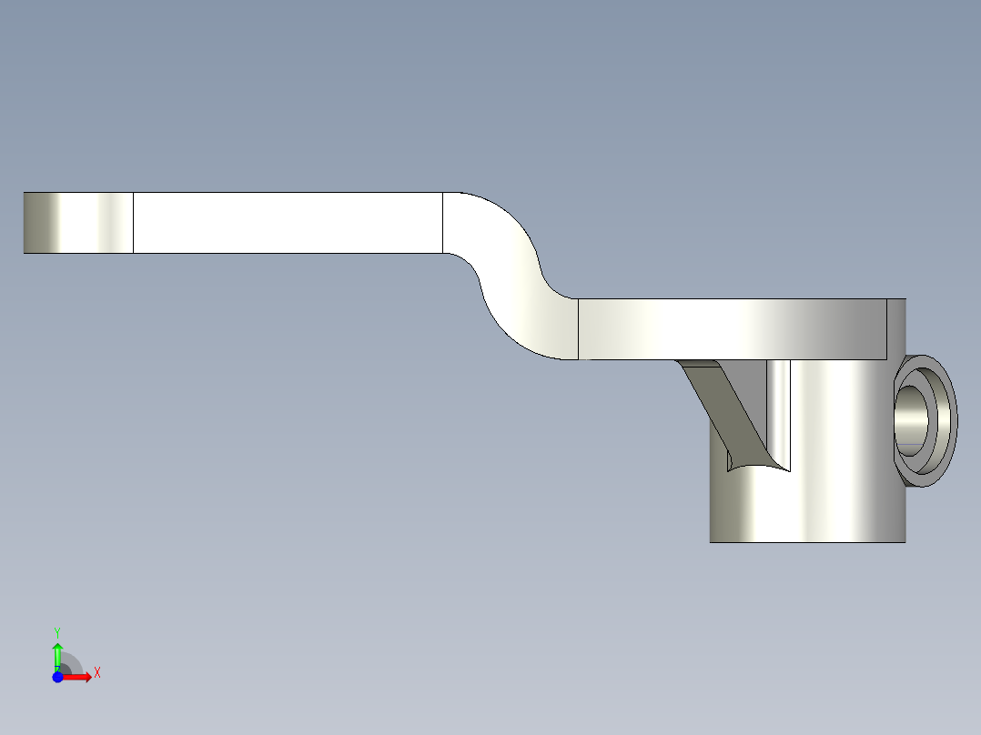 转向臂零件的数控加工工艺规程设计及加工仿真-定制程序前视图