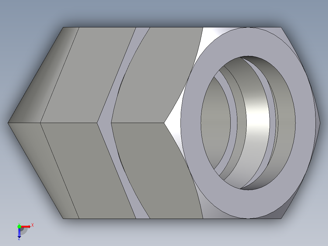卡套式工业通用硬管接头EO_Swivel_nut_45_deg_elbow_EV35ZLCF俯视图