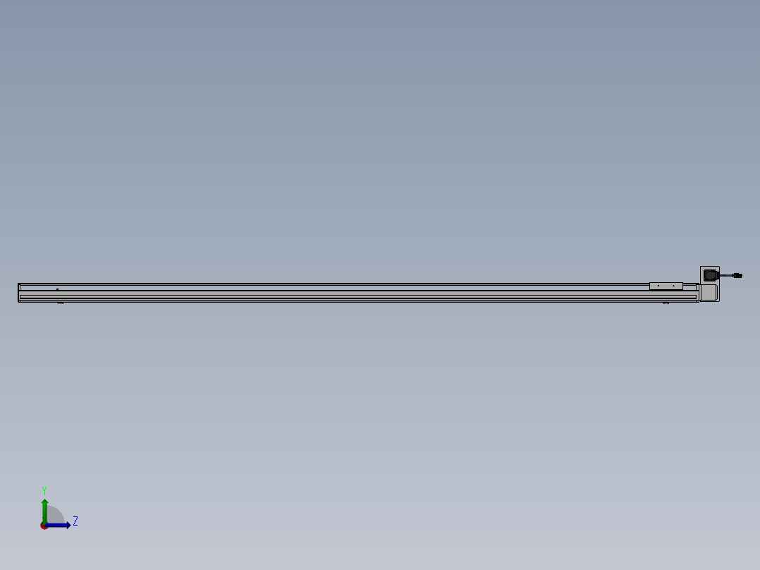 精密模组MT100-L78-2000-RU-M10-C4左视图