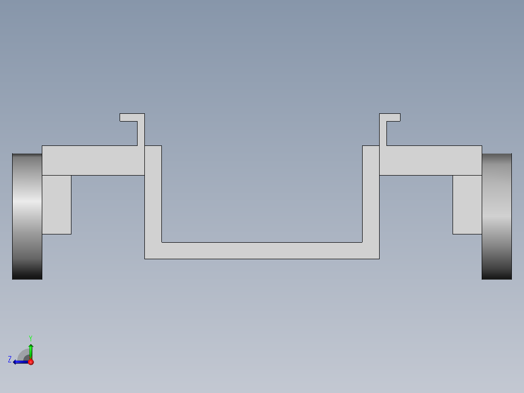 油井冲次变换调整装置右视图