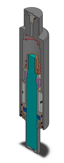 缓冲器（sw15可编辑+工程图+bom）