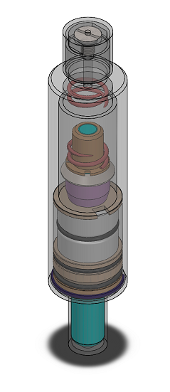 缓冲器（sw15可编辑+工程图+bom）