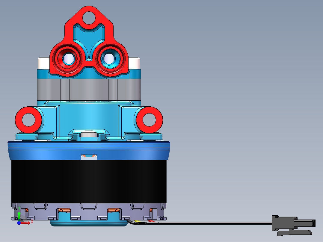微型齿轮泵sw22前视图