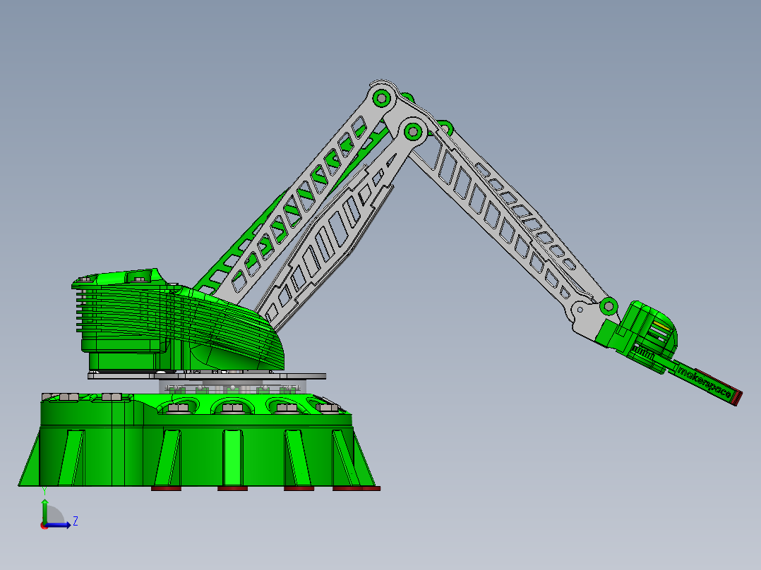buba_robotic-arm_cgpdesign SW左视图