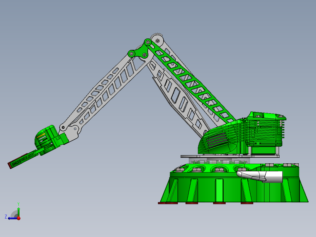 buba_robotic-arm_cgpdesign SW右视图