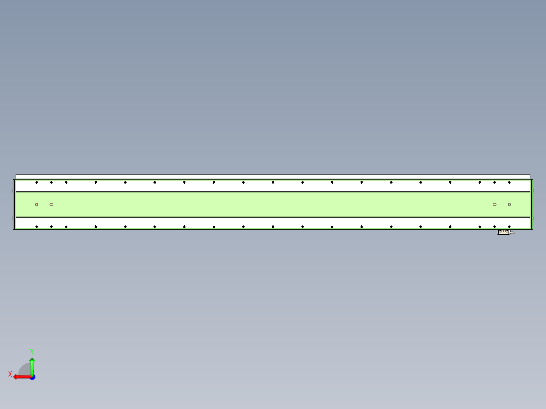 威洛博LC系列3d模型模组LC17E2Y-S1500后视图