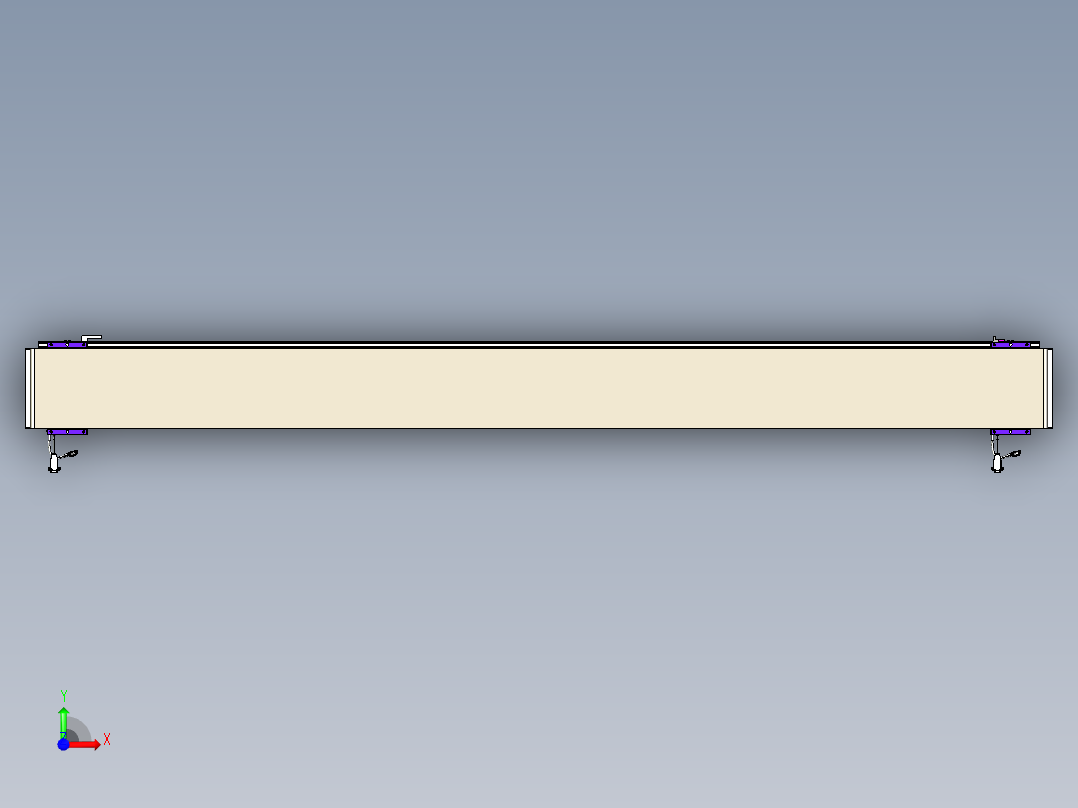 威洛博VL系列直线电机模组-2VL22H1-S2450前视图