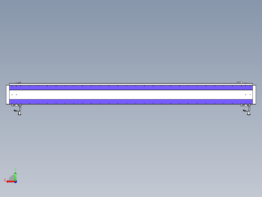 威洛博VL系列直线电机模组-2VL22H1-S2450后视图