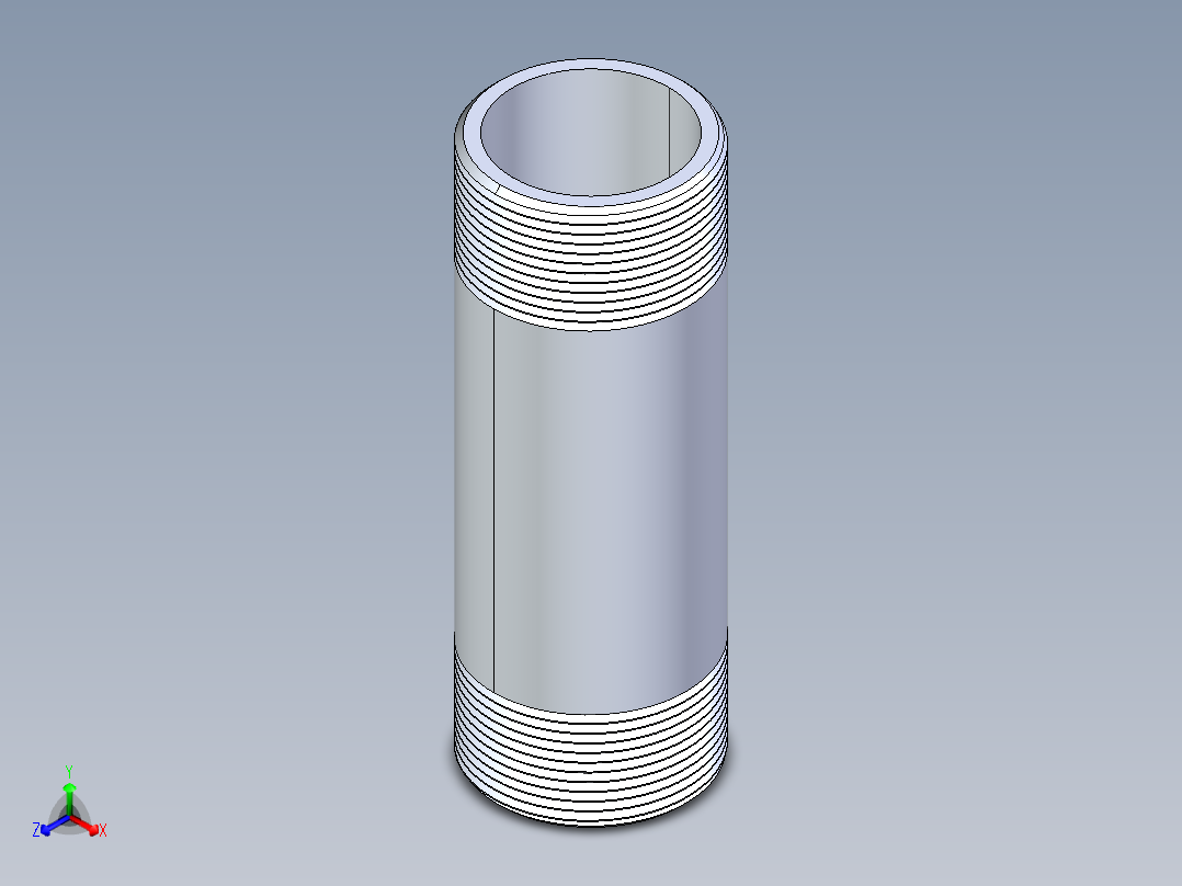 聚氯乙烯配件33-Sch80_Nipple_MPTxMPT_861-298_2.5in x 8in