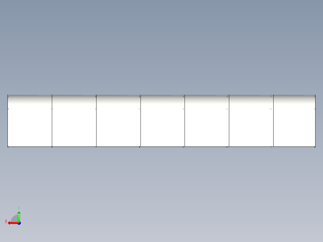 农业温室大棚右视图