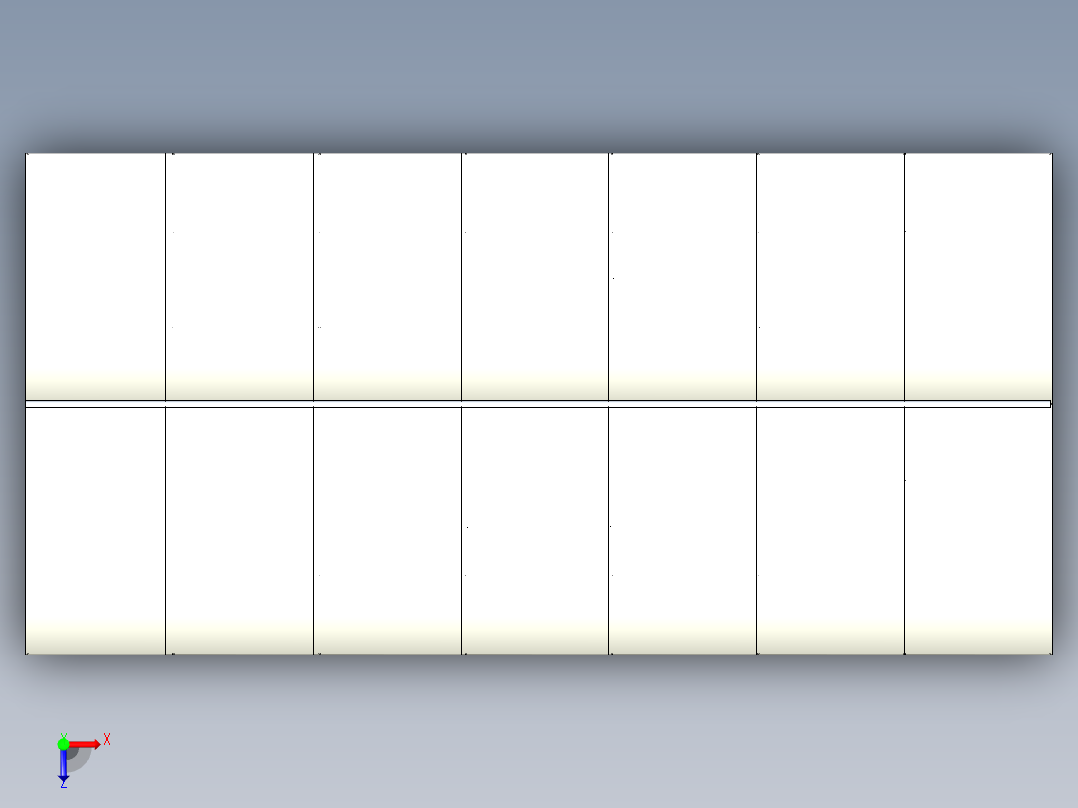 农业温室大棚俯视图