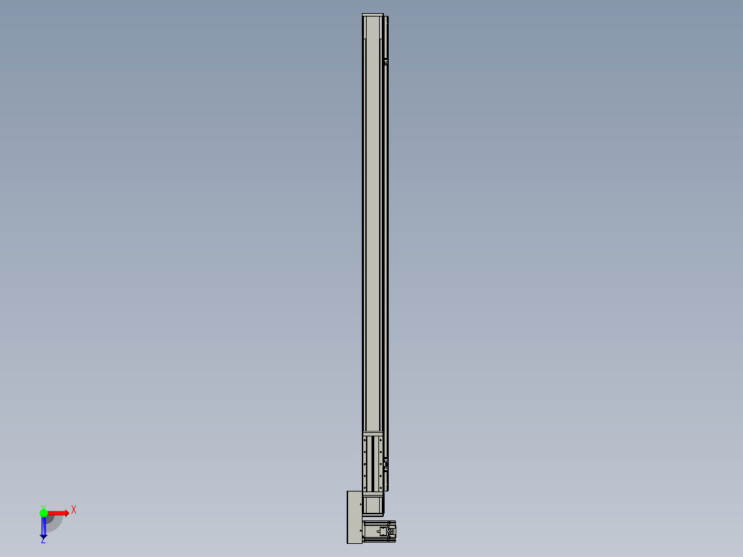 欧规系列-LB8-L75-S1500-BR-ZP75-C3俯视图