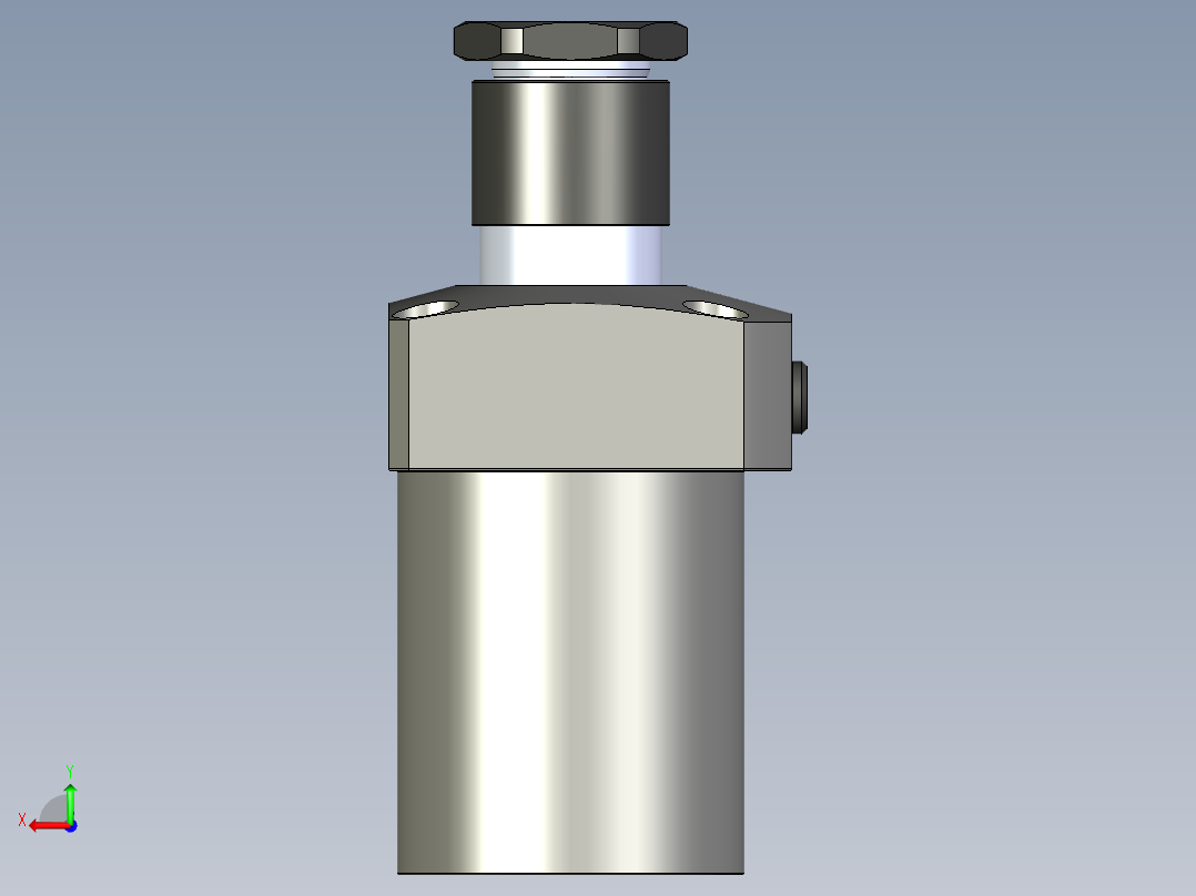 KOSMEKLHS1050-CR-Y30多系列多零件图纸模型后视图