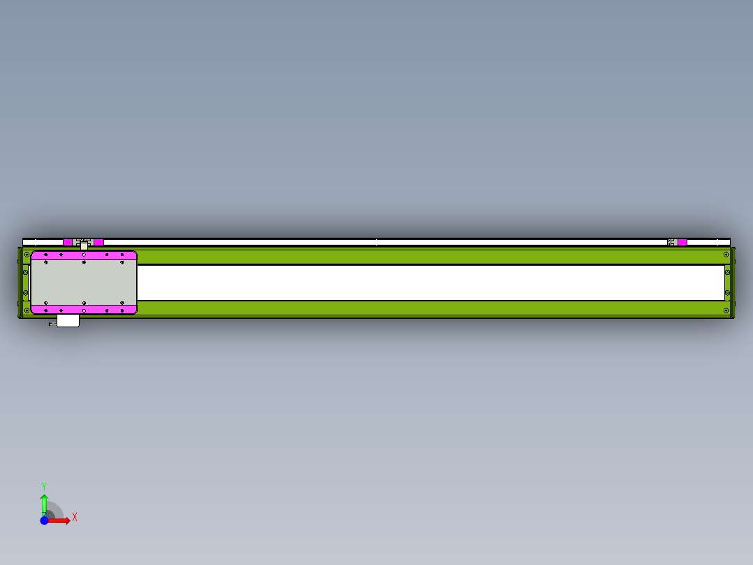 威洛博LC系列3d模型模组LC14S2Y-S1150前视图